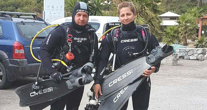 Jesús Osorio y Eva Duarte campeones de Andalucía de Fotografía Submarina