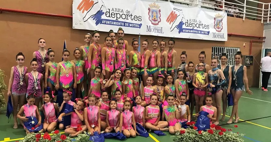 La gimnastas sexitanas triunfaron en el II Torneo 'Ciudad de Motril'