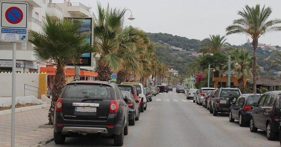 La Zona Azul en los paseos marítimos sexitanos entra en vigor este sábado