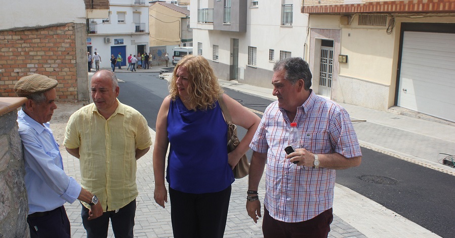 Las obras en la zona del Huerto de la Higuera en Motril avanzan a buen ritmo