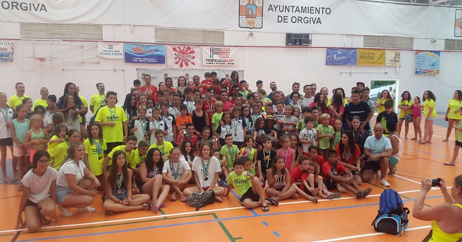 Órgiva, sede por cuarta vez consecutiva del circuito provincial de natación
