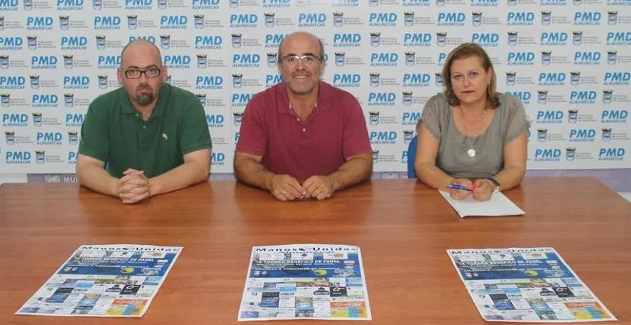 Presentación del IX Torneo Benéfico de Pádel Manos Unidas