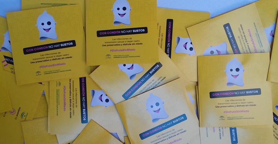 Salobreña acoge la campaña 'Con condón no hay sustos' #DISFRUTASINMIEDO