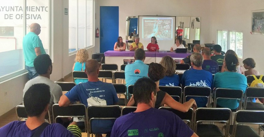 Encuentro Nacional de Barranquismo en clave femenino