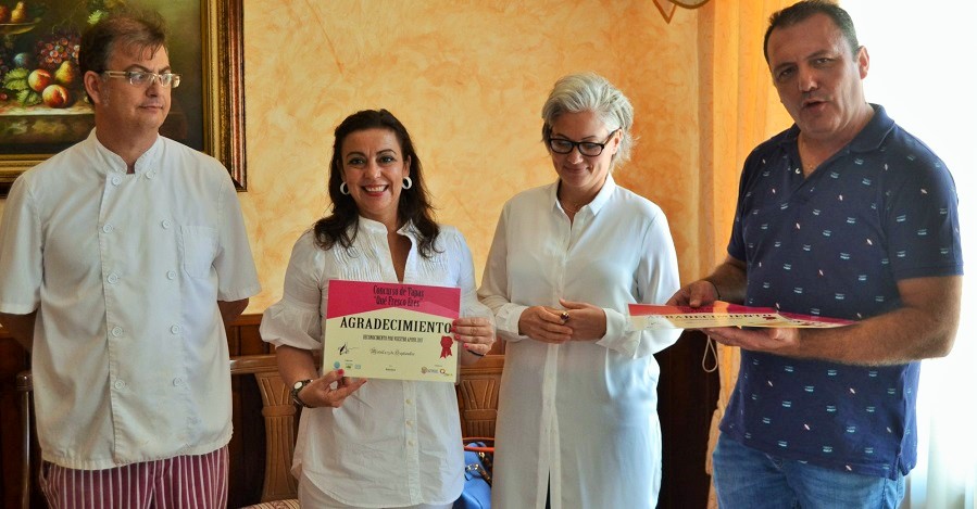 Álvaro García, chef de 'El Zarcillo', ganador del concurso gastronómico de la primera Quisquillá de Motril