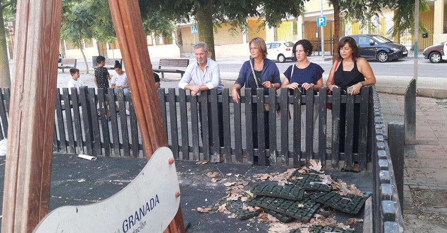 El Partido Popular visita los Álamos y pide mejoras para el barrio