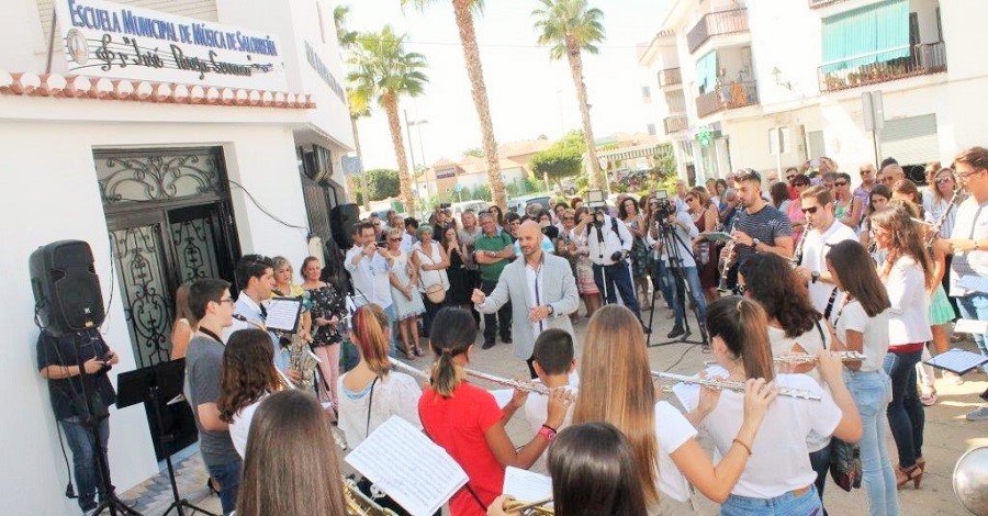 Inauguración de la Escuela de Música de Salobreña