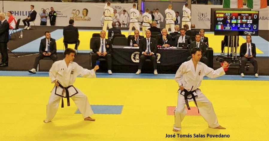 José Tomás Salas Povedano, entrenador del club KGM Motril, rumbo al mundial de taekwon-do ITF 2017