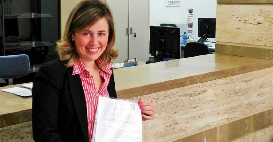 Lola Sánchez, portavoz de la agrupación de Cs Motril (2)