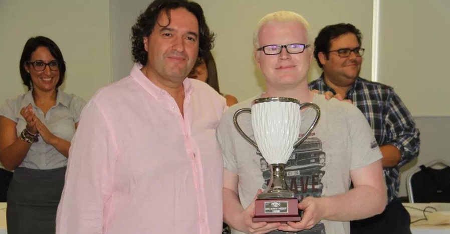 Alejandro Martínez Colomar campeón del XIX Torneo Open Nacional de Ajedrez para Ciegos celebrado en Almuñécar