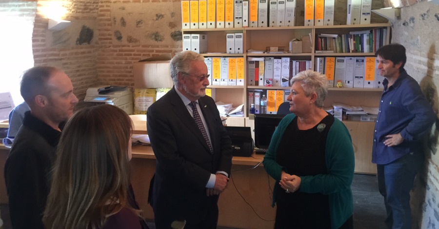 El Defensor del Pueblo Andaluz visita Órgiva