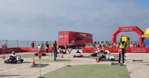 La 'Caravana de Educación Vial de Fundación Mapfre' llega a Almuñécar