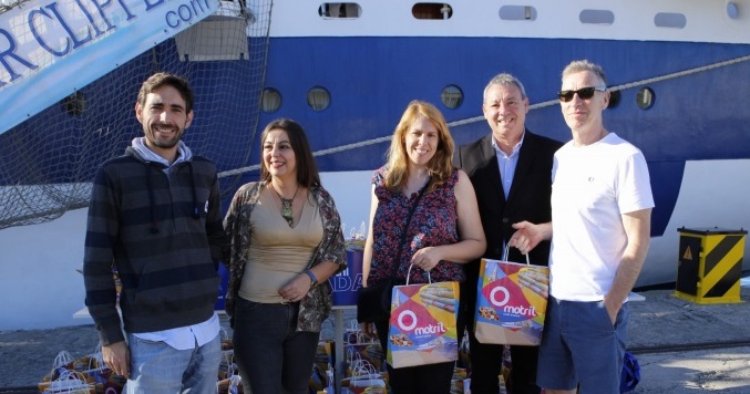 Los cruceristas del Royal Clipper conocen la Costa Tropical