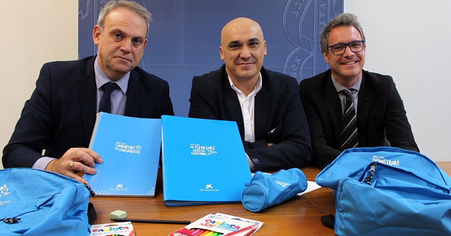 Ayto. de Motril y Obra Social La Caixa facilitan la vuelta al Cole a 225 niños y niñas en riesgo de exclusión social