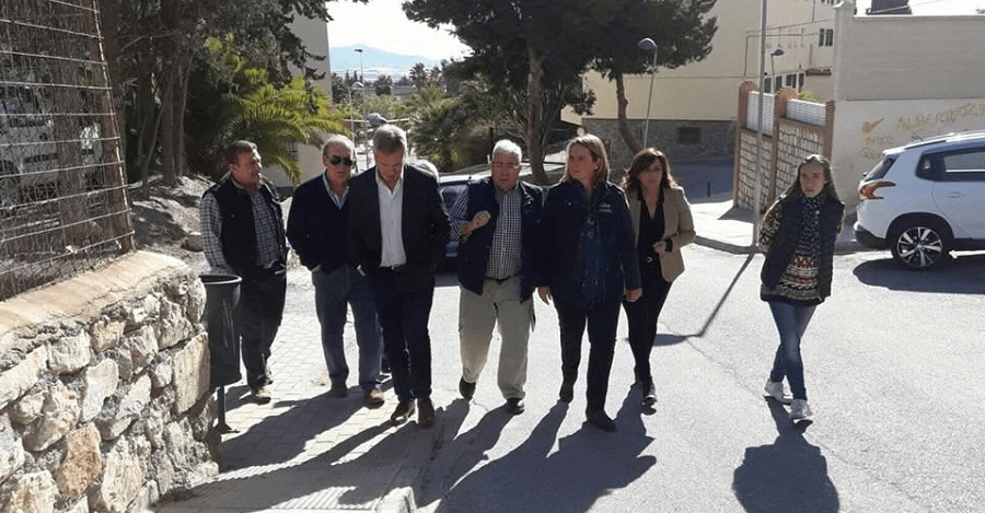 El PP visita el barrio de Aviación y pide mejoras