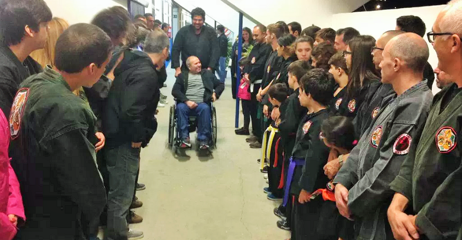 Emotivo homenaje a Miguel Rivas, gran maestro del Kenpo Shihan 8 Dan (2)