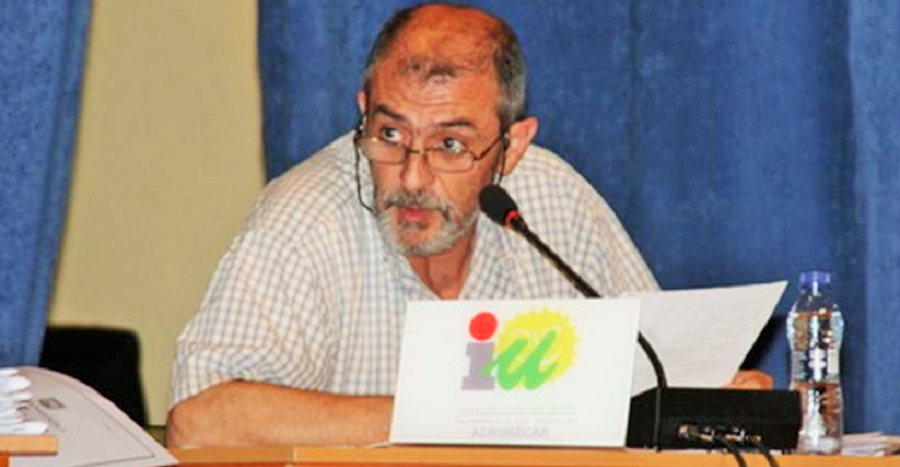 Fermín Tejero, portavoz del Grupo Municipal de IU en el Ayto. de Almuñécar