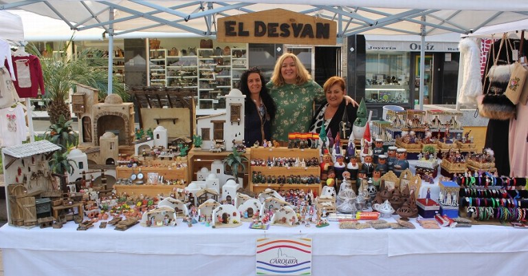La alcaldesa destaca cómo Carquifa “da a conocer los productos