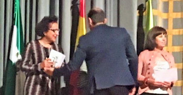 Mª Ángeles Almirón galardonada en la gala de clausura del Gran Premio de Fondo Diputación de Granada