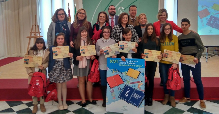 El Mayor Zaragoza gana distintos premios en el XVI Certamen Literario Escolar Andaluz 'Solidaridad en Letras'
