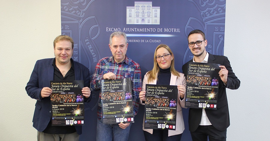 El Teatro Calderón acoge el próximo 3 de enero el concierto de Año Nuevo de la Joven Orquesta del Sur de España