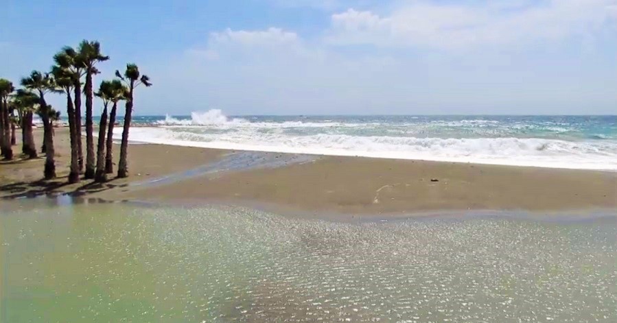Temporal en la costa de granada