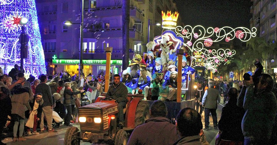 Cabalgata de Reyes en Motril