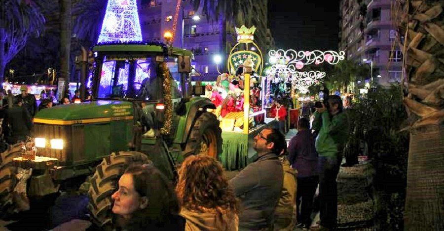 Foto de archivo Cabalgata Reyes Magos Motril 2017