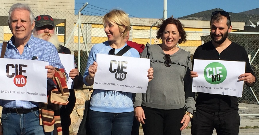 IU y colectivos sociales rechazan que el EVA-9 se utilice como Centro de Internamiento de Inmigrantes