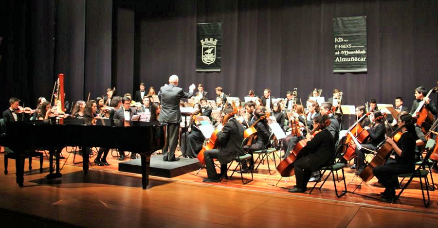 Joven Orquesta del Mediterráneo en Almuñécar
