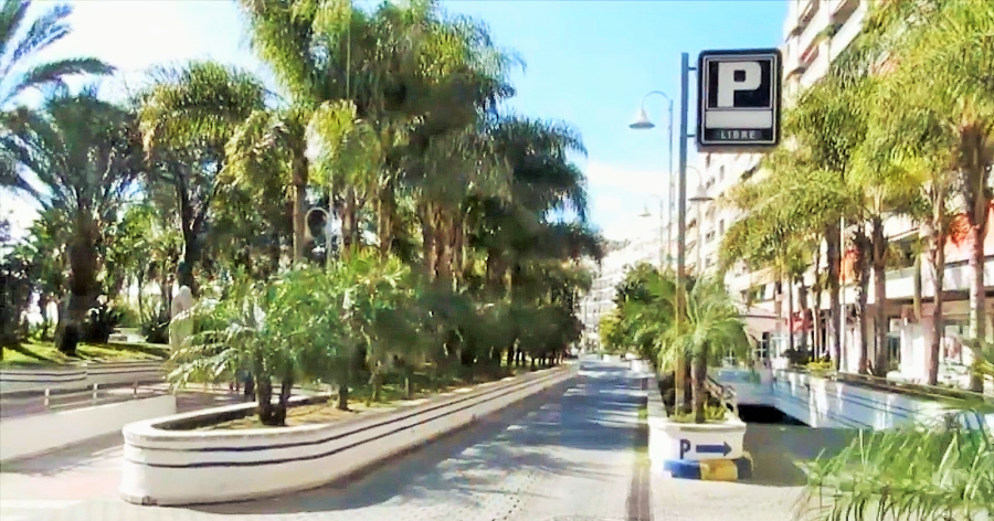 Paseo del Altillo de Almuñécar