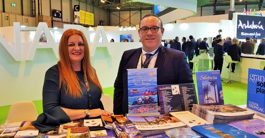 Salobreña prioriza en Fitur los contactos con profesionales y empresas turísticas