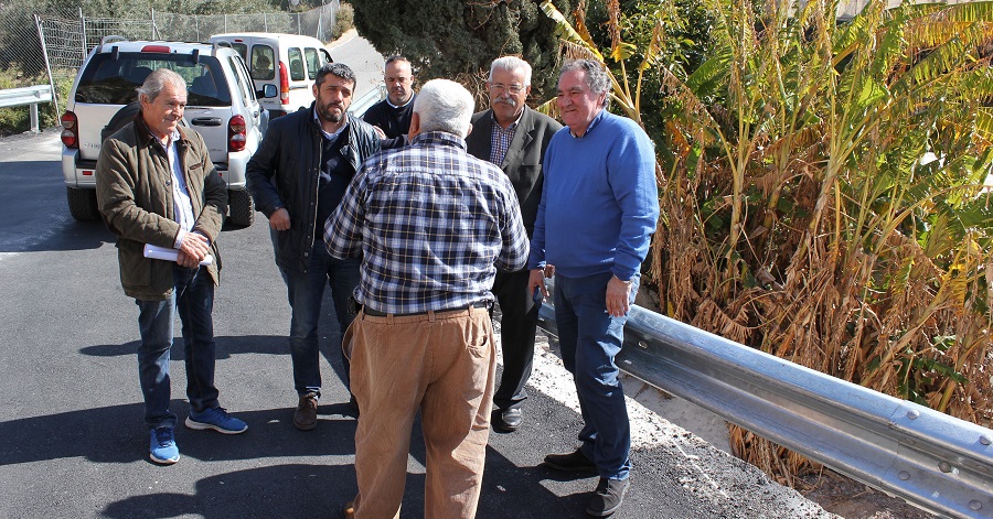 Concluyen las obras de la carretera de Los Tablones