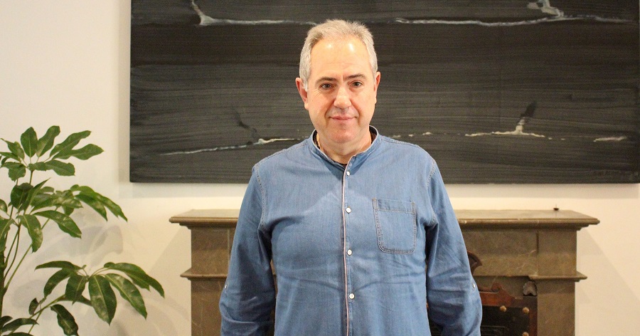 Francisco Ruiz en la rueda de prensa de la agenda cultural de marzo de 2018