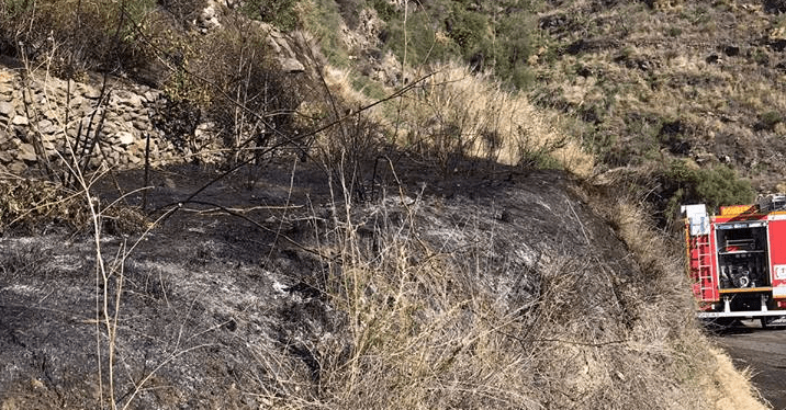 Incendio en Taramay_Almuñécar