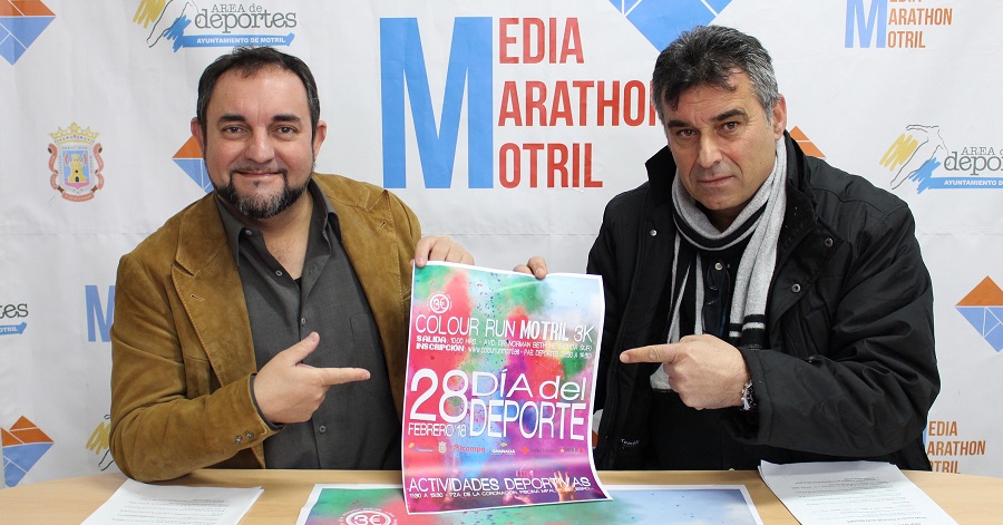 La segunda edición de la Colour Run teñirá Motril durante el ‘Día del Deporte_