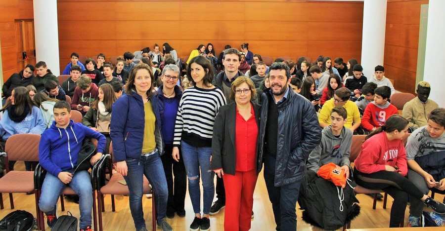 Alumnos de la ciudad francesa de Concarneau visitan el Ayto. de Motril