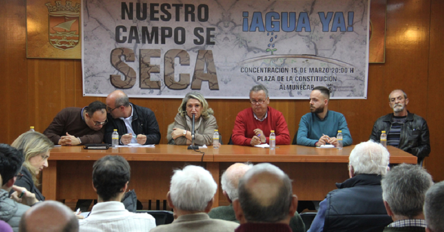Ayto. y regantes de Almuñécar seguirán reivindicando los proyectos de riego