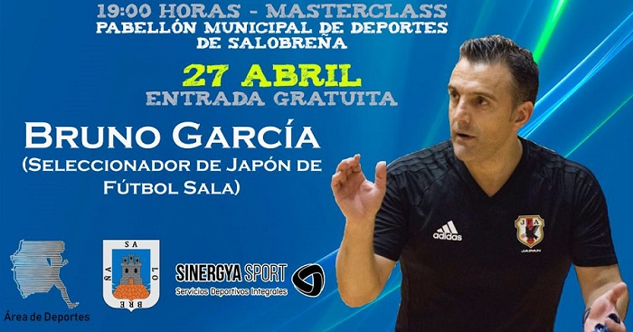 Bruno García, seleccionador nacional de Japón de Fútbol Sala, compartirá su experiencia en Salobreña