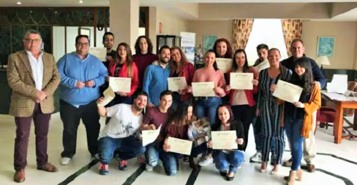 Clausurado un curso de animación hotelera en Almuñécar