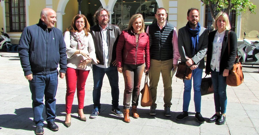 Delegados de Medio Ambiente y Agricultura de la Junta en Almuñécar