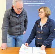 El edil de Educación, Mercedes Sánchez junto a al concejal de Cultura, Francisco Ruiz