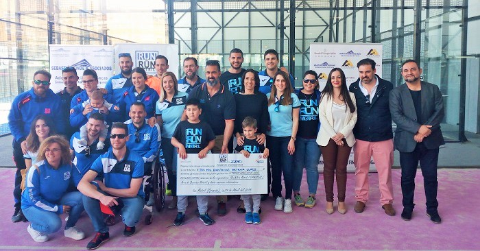 El III Torneo de Pádel Run&amp;Run recauda 2.270 euros a beneficio de la Fundación Neuroblastoma
