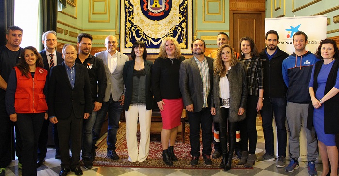 Foto de familia de las Jornadas de Inclusión Social, Motril con Alma