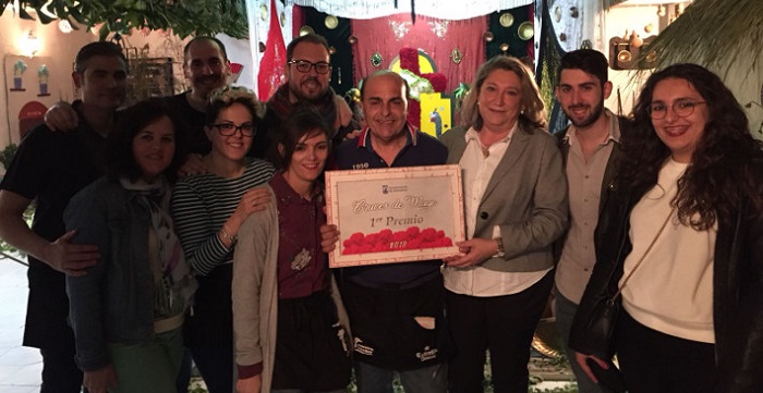 Almuñécar_Primer premio en el certamen de Cruces de Mayo 2018