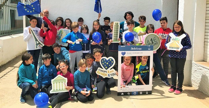 Diputación celebra el Día de Europa con 200 escolares de Primaria