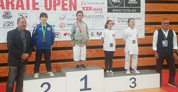 Dos salobreñeras ganan tres medallas en el Open Intl. de Kárate del Algarve