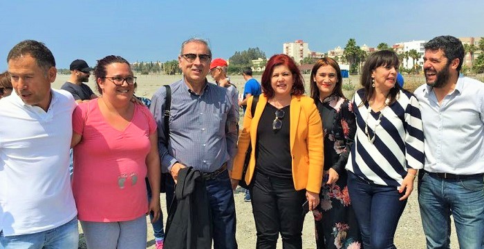 El PSOE exige al Gobierno de Rajoy que acometa el proyecto de regeneración para las playas de Albuñol