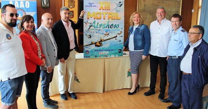 Presentado el cartel del XIII Festival Aéreo de Motril