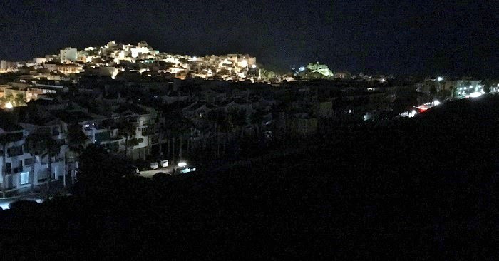 Almuñécar en oscuras